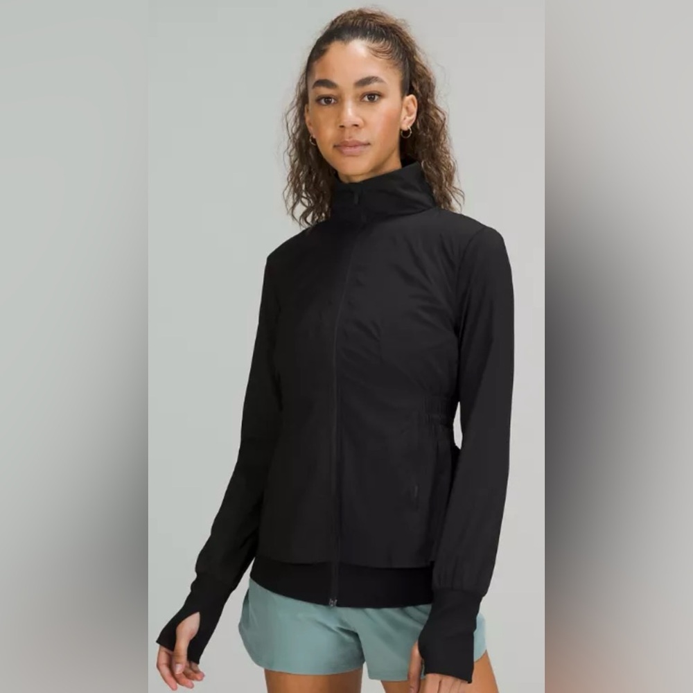 Lululemon Sights Seen Jacket In Black Size 6